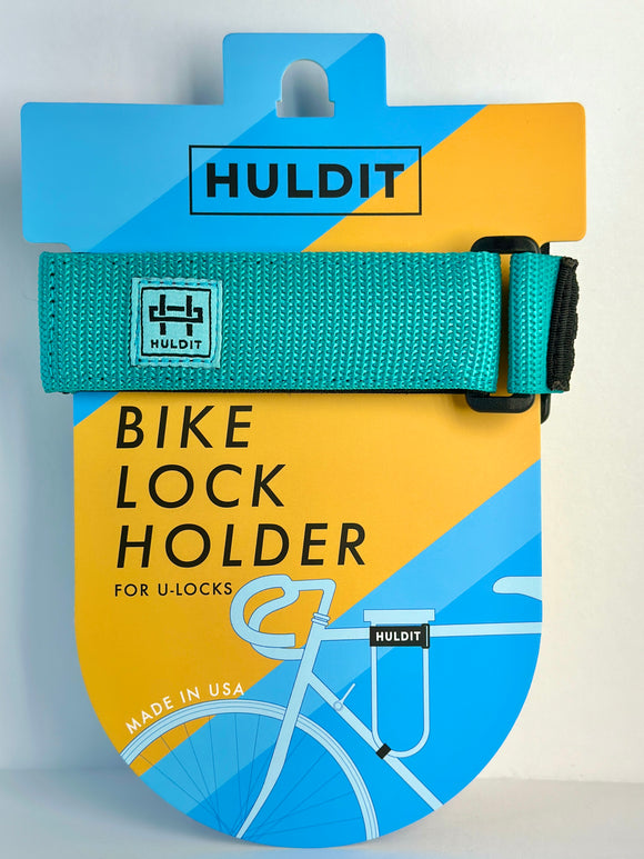 Teal Bike Lock Holder (Medium) - Huldit