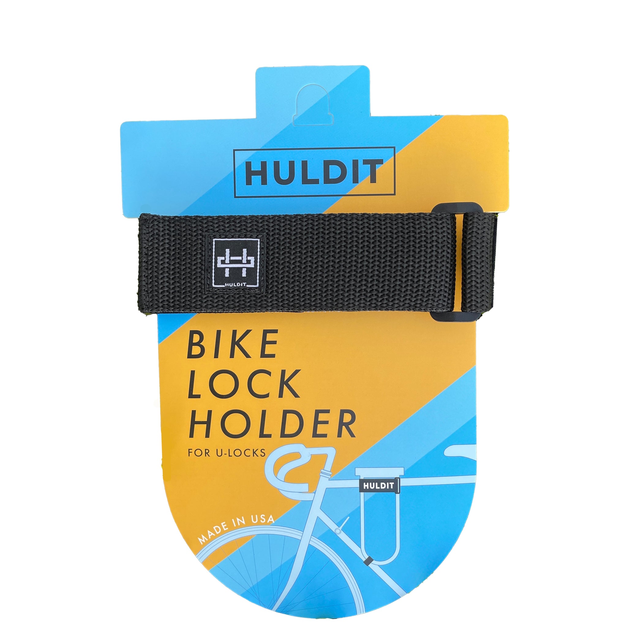 BIKE LOCK HOLDER the Huldit for U Locks 